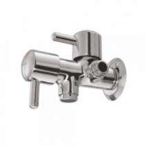 Plumber Bathware Chrome Plated Two Way Angle Cock Faucet AZTEC AZT-2155_0