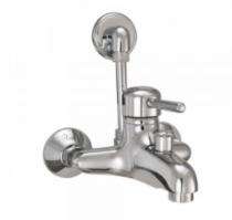 Plumber Bathware Chrome Plated Single Lever Wall Mixer Faucet AZTEC AZT-3121-LB_0