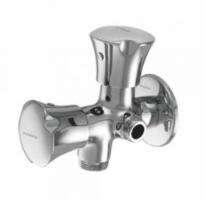 Plumber Bathware Chrome Plated Two Way Angle Cock Faucet NECTAR NEC-0599_0