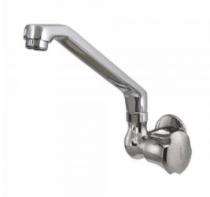 Plumber Bathware Chrome Plated Sink Cock Hand Operate Faucet NECTAR NEC-0618_0