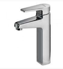 Plumber Bathware Chrome Plated Single Lever Basin Mixer Faucet AURA ARA-3145_0