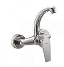 Plumber Bathware Chrome Plated Single Lever Sink Mixer Faucet AURA ARA-3106_0