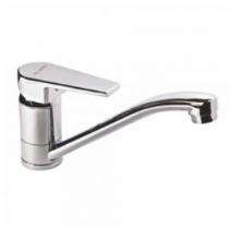 Plumber Bathware Chrome Plated Single Lever Sink Mixer Faucet AURA ARA-3300_0