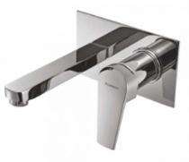 Plumber Bathware Chrome Plated Single Lever Basin Mixer Faucet AURA ARA-UP17_0