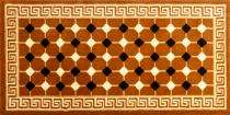 Rosetta Floor Mats Bath Recycled Rubber 60 x 40 cm Golden_0