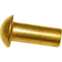 Pan Head Rivet 6 x 12 inch Brass_0