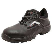 Safetix Rapid Real Leather Steel Toe Safety Shoes Black_0