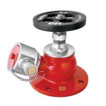 Gun Metal Oblique Flanged Hydrant Valves_0