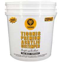 TIGONIS White Acrylic Distempers 20 L_0