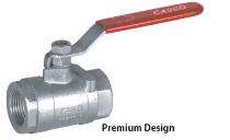 20 mm Manual Stainless Steel Ball Valves Threaded Premium Design_0