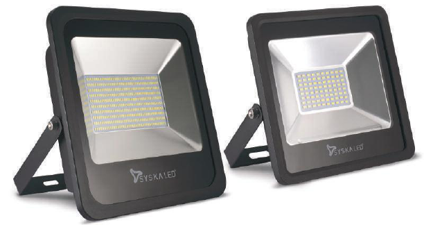 SYSKA LED 60 W Warm White, Pure White IP65 6000 Lumen SSK-BLE-60W LED Flood Lights_0