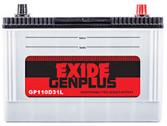 EXIDE GENSET VRLA 12 V 90 - 105 Ah Lead Acid Batteries_0