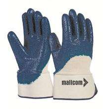Mallcom Nitrile Coated Palm Cotton Safety Gloves 6 - 11 inch_0