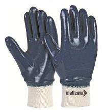 Mallcom Nitrile Dipped Cotton Safety Gloves 6 - 11 inch_0