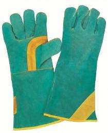 Mallcom Welding Split Leather Safety Gloves 6 - 11 inch_0