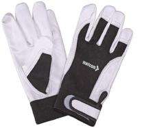Mallcom Leather Full Grain Leather Safety Gloves 6 - 11 inch_0