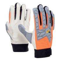 Mallcom Knuckle Protection Grain Leather Safety Gloves 6 - 11 inch_0