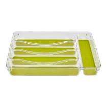 Living Essence Plastic Rectangular 5 Section Organizer Kitchen Storage Organiser_0