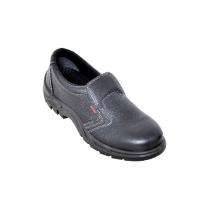 Karam Leather Steel Toe Safety Shoes Black_0