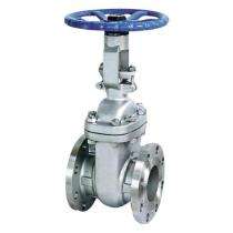 DN 600 mm Manual Cast Carbon Steel Gate Valves Flanged 150 Class / 300 Class_0