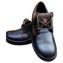 WILD BULL Power Leather Steel Toe Safety Shoes Black_0