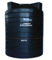 WASSER LLDPE Water Tanks 500 L Black_0