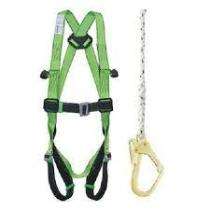 KARAM Polypropylene Full Body Double Rope Scaffold Hook Safety Harness M_0