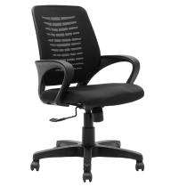 Revolving Black 1000 x 635 x 605 mm Mesh Office Chairs_0