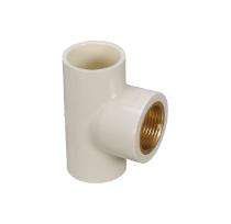 Dipson CPVC / Brass Equal Tees 1 inch_0