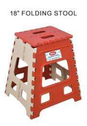 U MAX Stools Folding PPCP Cream and Orange_0