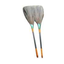 Dry Grass Soft Floor Broom 128 cm Multicolour_0
