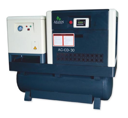 ASIAN 30 hp Rotary Compressor AC-CD-30HP 120 CFM_0