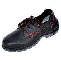 Karam FS01 Leather Steel Toe Safety Shoes Black_0