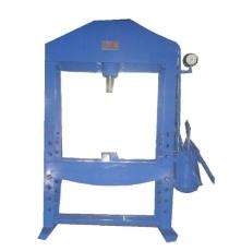 40 Ton Power Operated 450 mm H Frame Hydraulic Press 500 x 1000 mm_0