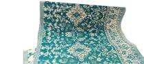 Floor Mats Printed Polypropylene 4 x 6 ft Green_0