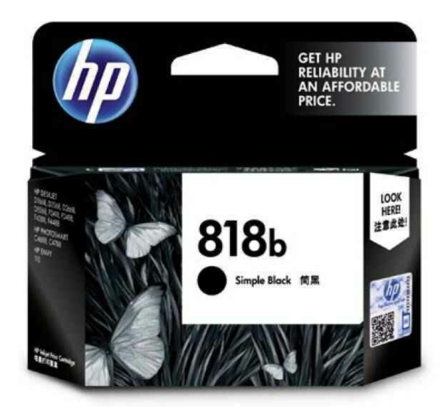 HP 818b Black Ink Cartridges_0