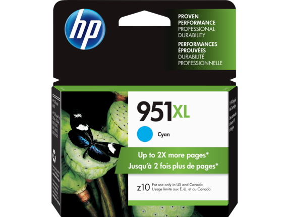 HP 951XL Cyan Ink Cartridges_0