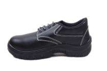 JBW ETIOS Synthetic Leather Steel Toe Safety Shoes Black_0