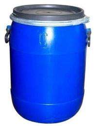 Plastic Industrial Drum 50 Ltrs. Blue Open Top_0