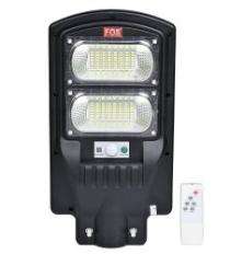 FOS 40 W Cool White LED ABS Plastic 10 Ah Solar Street Light_0