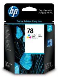 HP 78 Multiple Colours Ink Cartridges_0