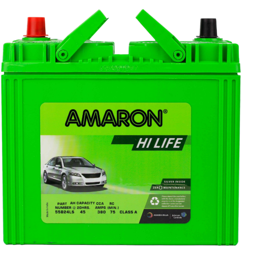 AMARON Hi-Life Flooded 12 V 45 Ah Lead Acid Batteries_0