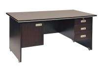 INTERIO Executive Office Tables Dark Brown Wooden_0