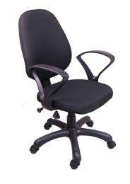 NGFC Revolving Black 400 x 520 x 970 mm Polyplastic Office Chairs_0