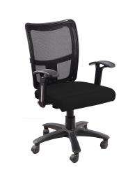 NGFC Revolving Black 480 x 570 x 900 mm Plastic Office Chairs_0