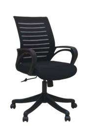 NGFC Revolving Black 420 x 510 x 900 mm Fabric, Mesh, Plastic Office Chairs_0