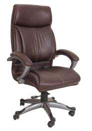 NGFC Revolving Dark Brown 540 x 570 x 1260 mm Built in Lumbar Support Office Chairs_0