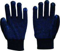 Knitco Knitted Dotted Cotton Safety Gloves Standard_0
