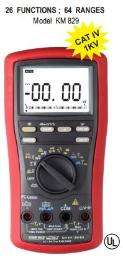 KUSAM-MECO KM 829 Multimeter LCD_0