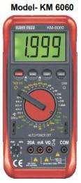 KUSAM-MECO KM 6060 Multimeter LCD_0